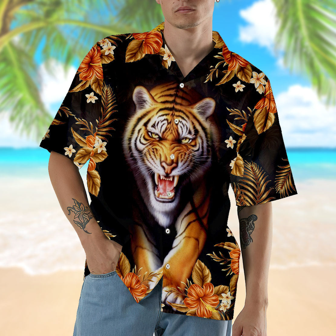 Tiger Hawaii Shirt 9