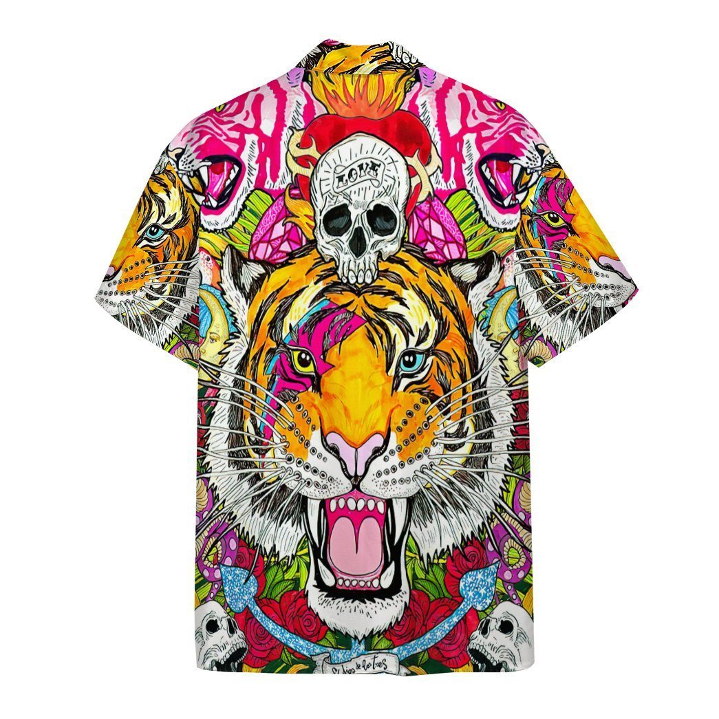 Tigers Tropical Hawaii Shirt