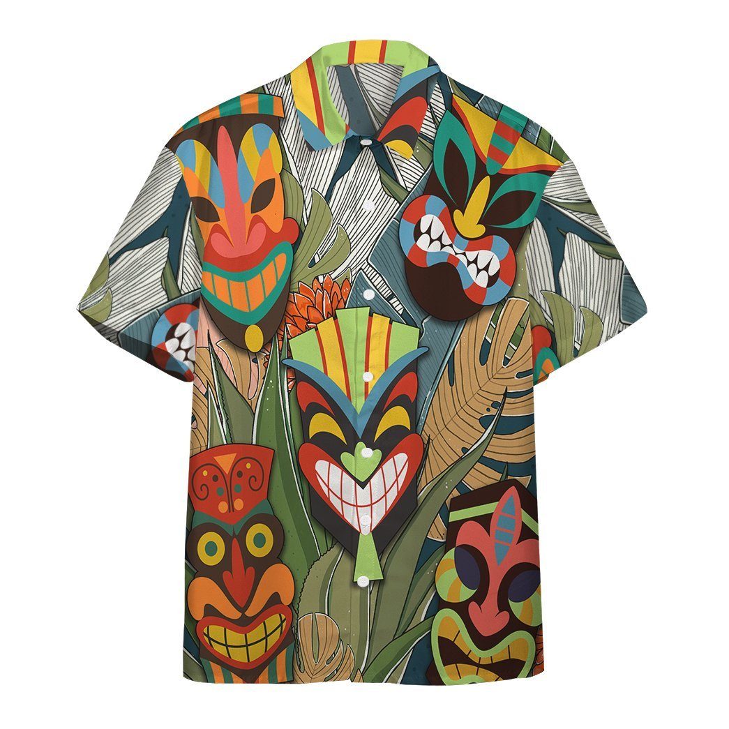 Tiki Head Hawaii Shirt