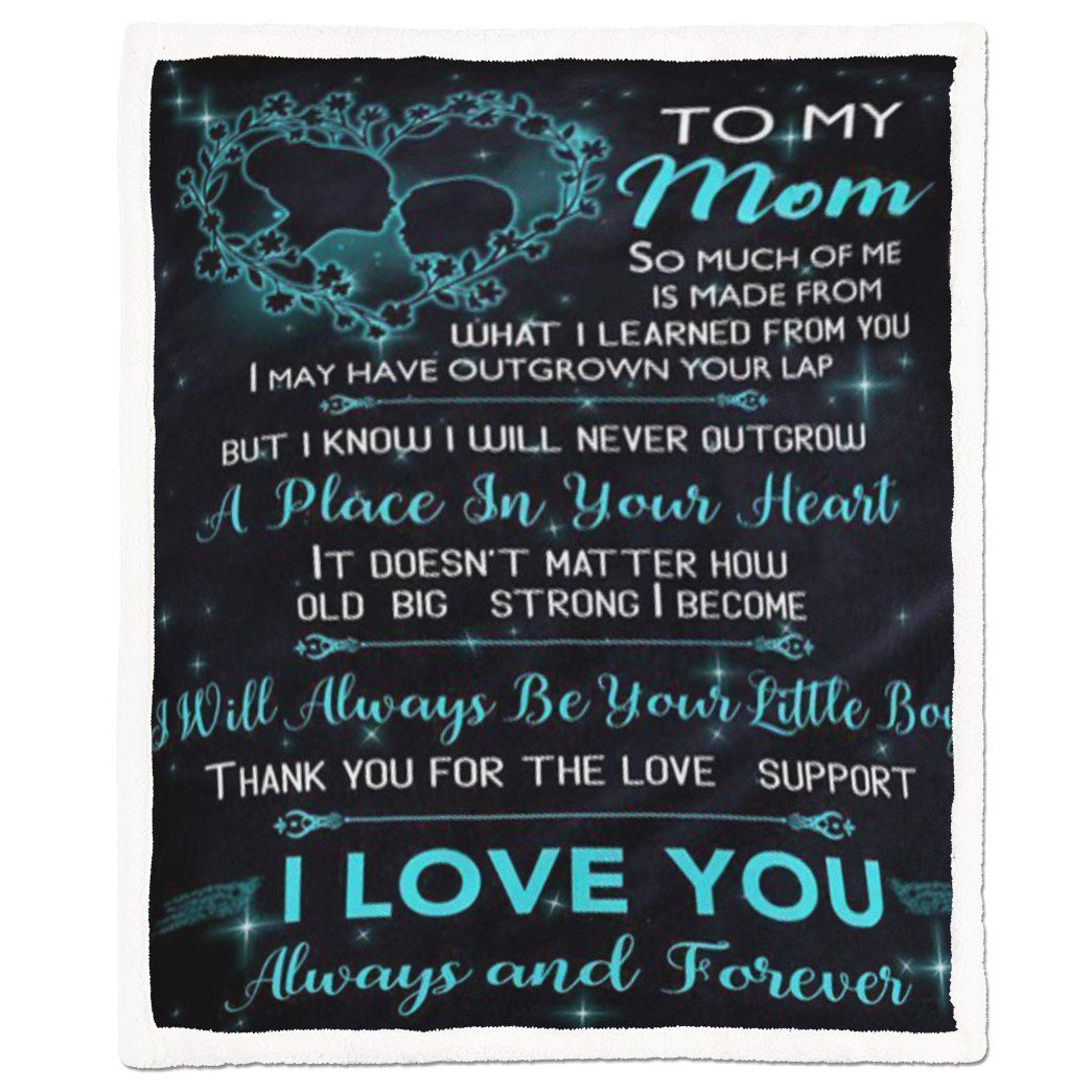Alldaytee To my mom so much of me is made from what I learned from you blanket
