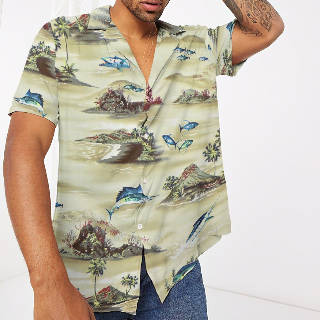 Tropical Island Custom Hawaii Shirt