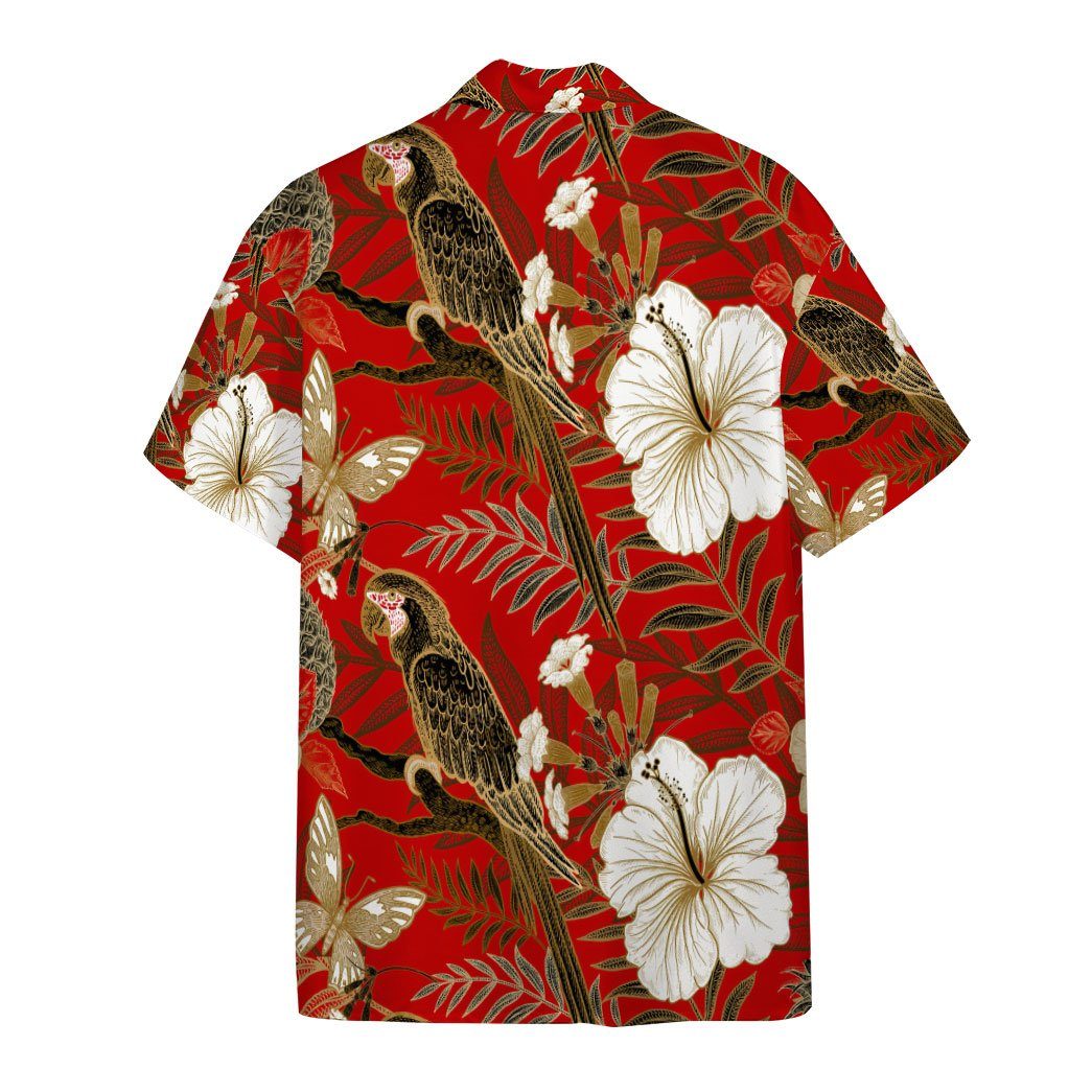 Tropical Parrot Custom Hawaii Shirt 1