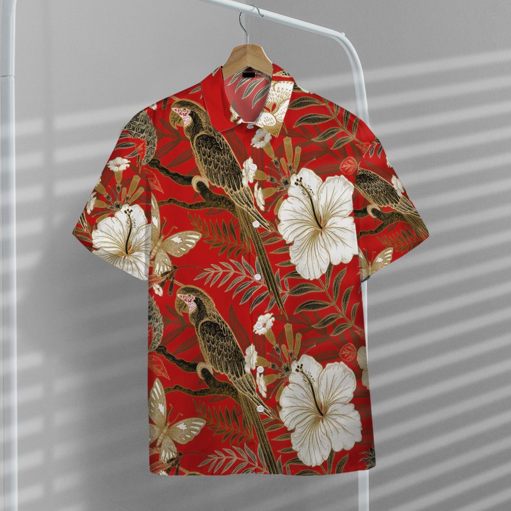 Tropical Parrot Custom Hawaii Shirt 9