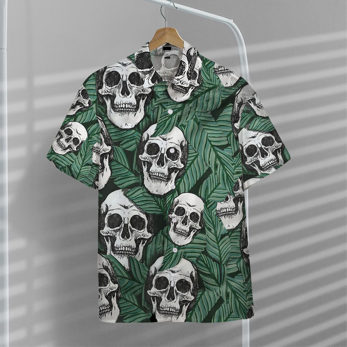 Tropical Skull Hawaii Shirt