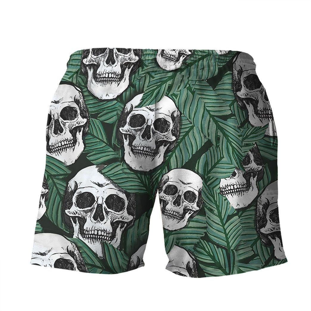 Tropical Skull Hawaii Shirt