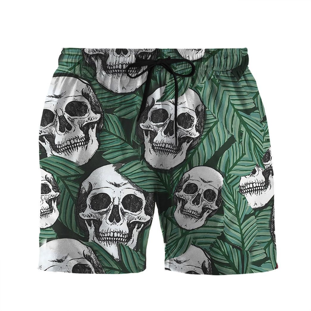 Tropical Skull Hawaii Shirt 1