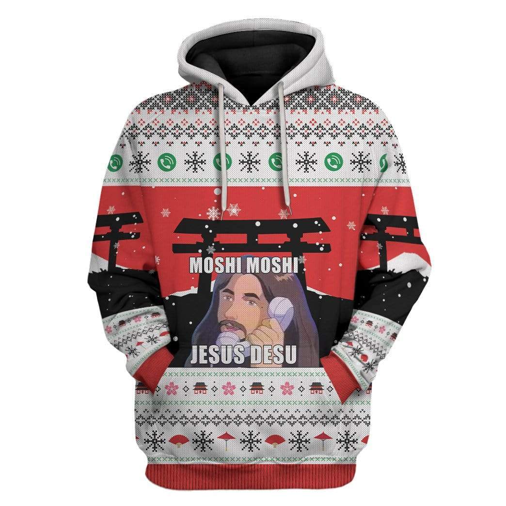 Ugly Christmas Jesus Custom T-shirt – Hoodies Apparel