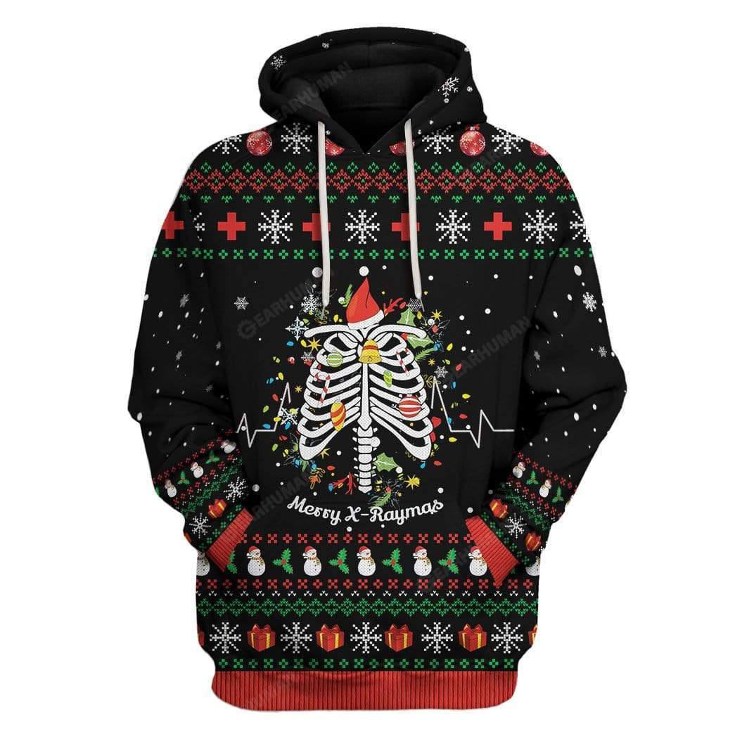 Ugly Merry X-Raymas Custom T-shirt – Hoodies Apparel