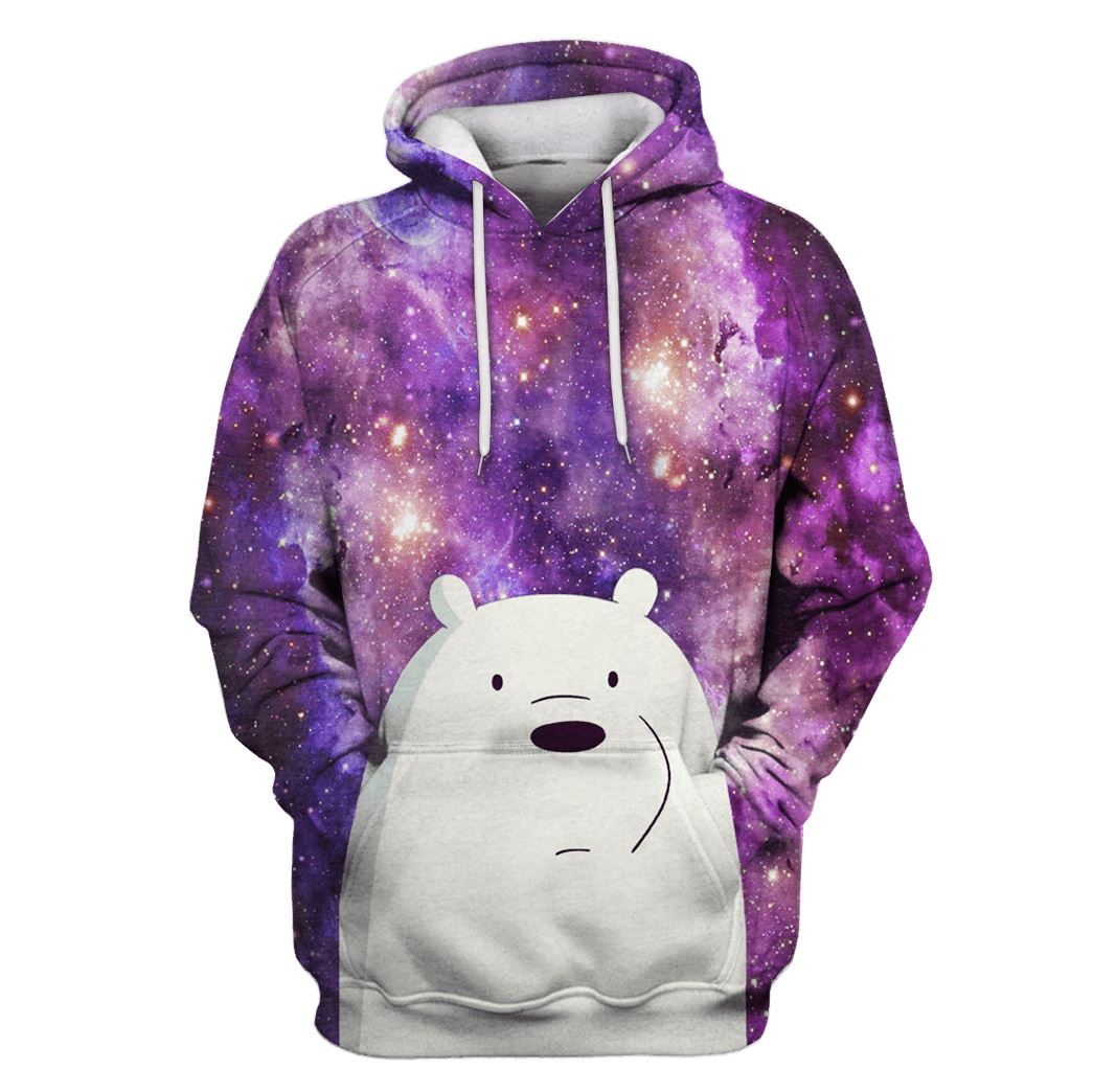 White Bear OuterSpace Custom T-shirt – Hoodies Apparel