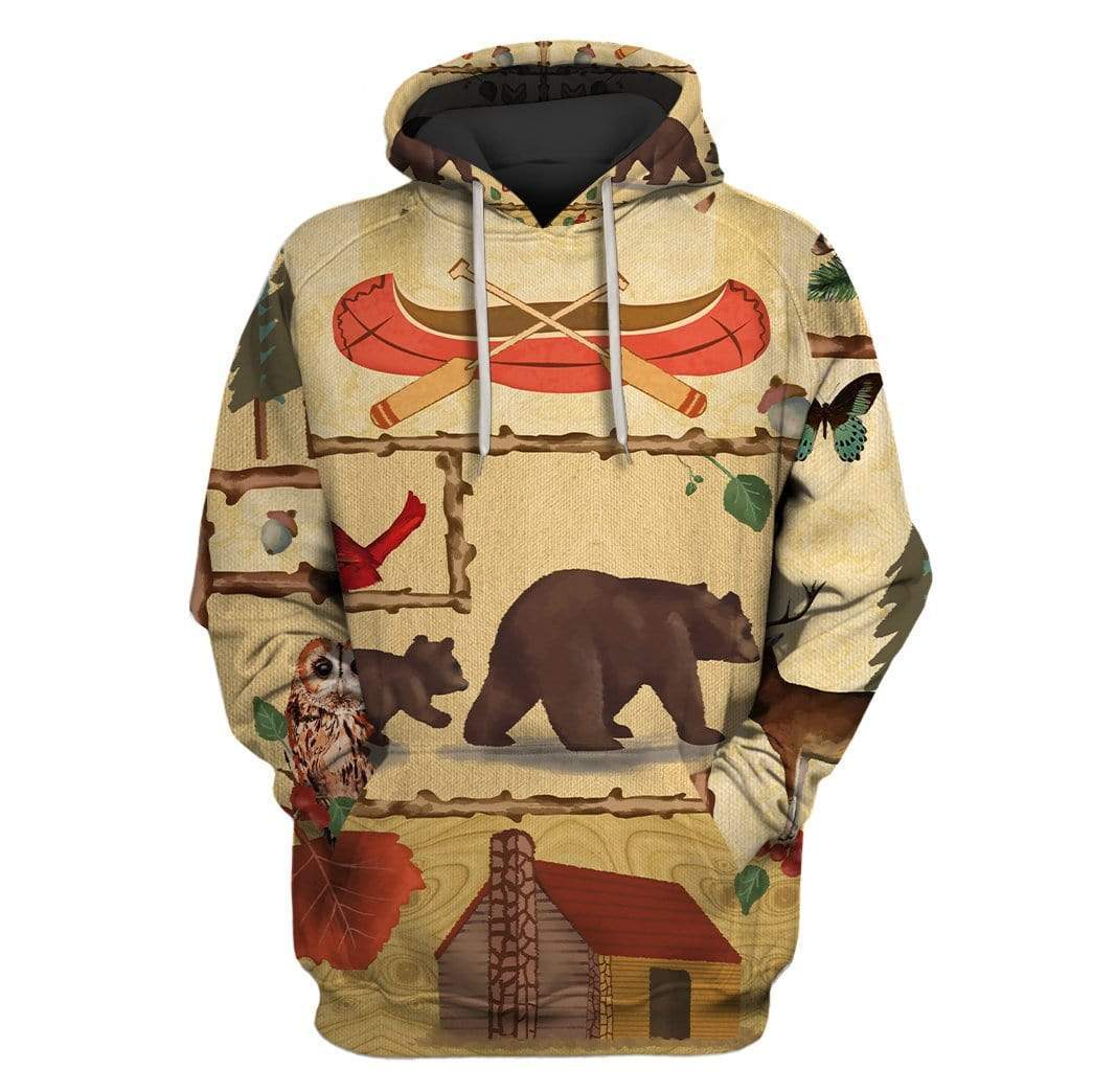 wildlife JOY OF CAMPING Custom Hoodies Apparel