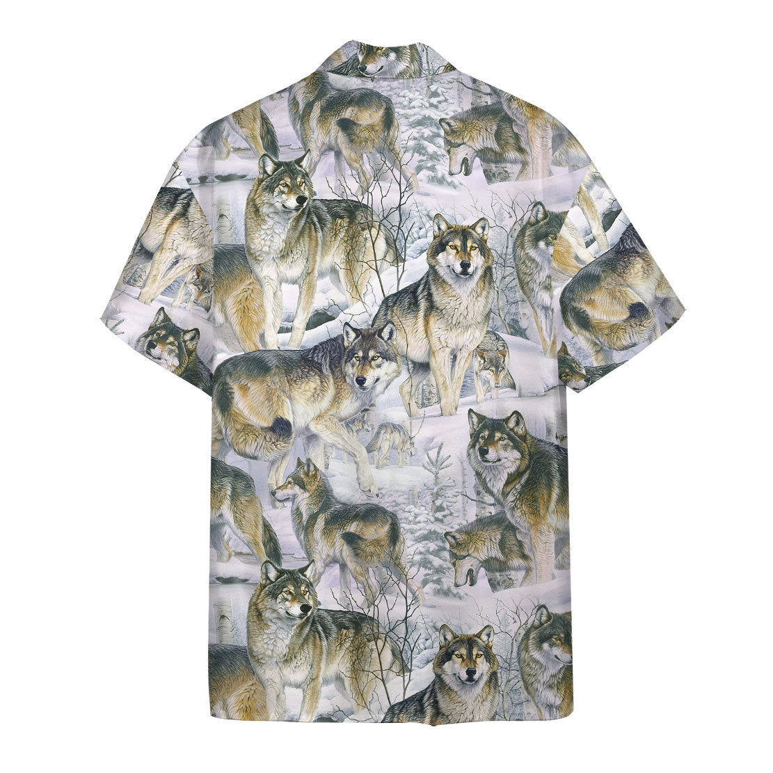 Wolf Custom Hawaii Shirt 1
