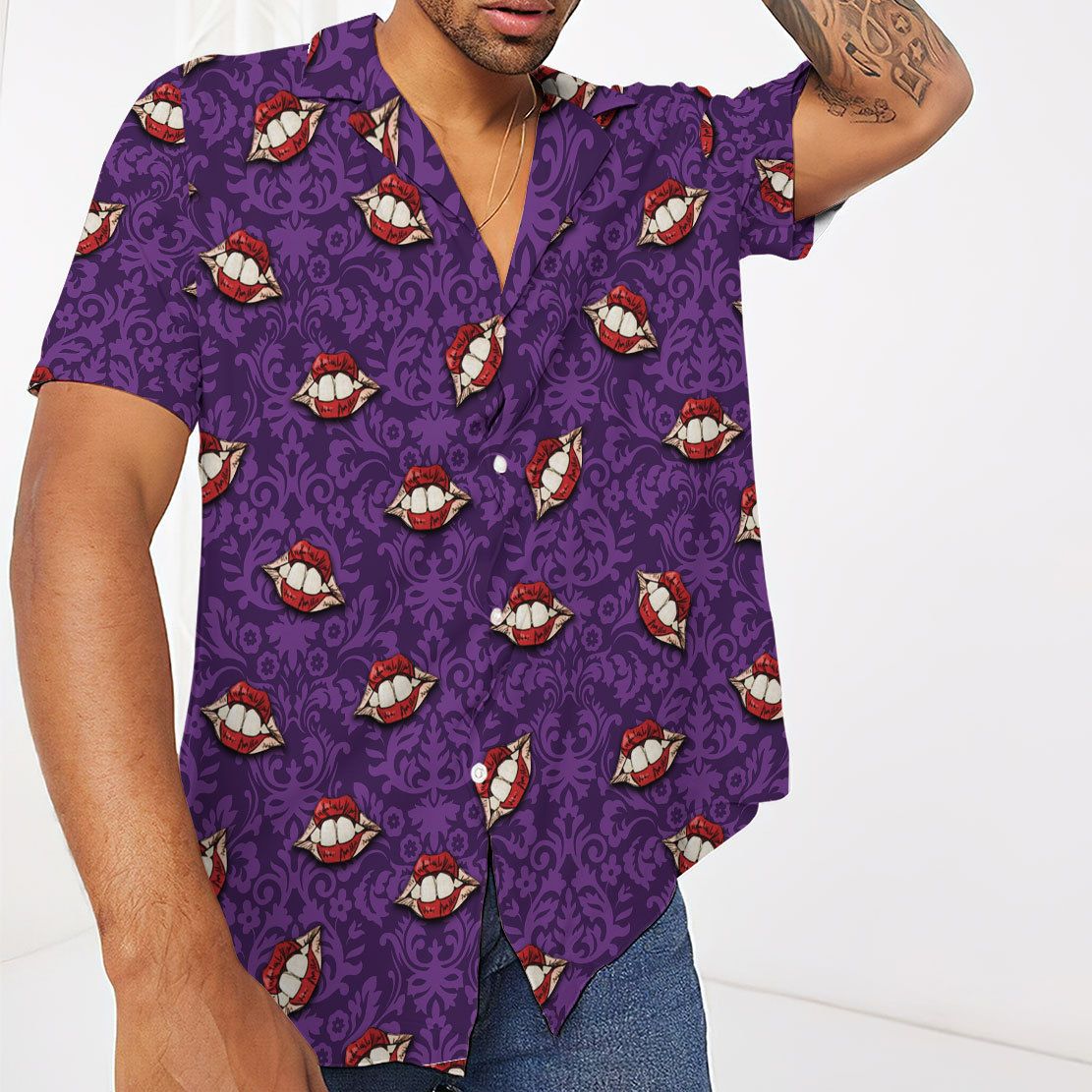 WS Lovely Mouth Hawaii Shirt