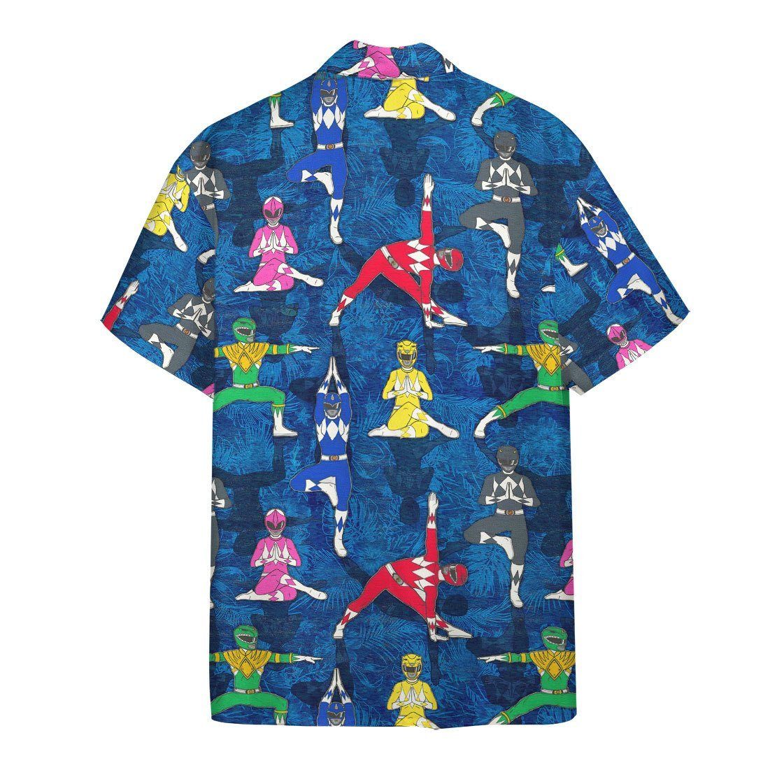 Yoga Mighty Morphin Power Ranger Hawaii Shirt 1