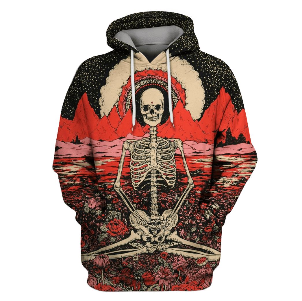 yoga skeleton T-Shirts – Zip Hoodies Apparel