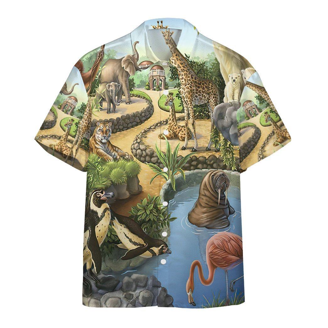 Zoo Animal Hawaii Shirt