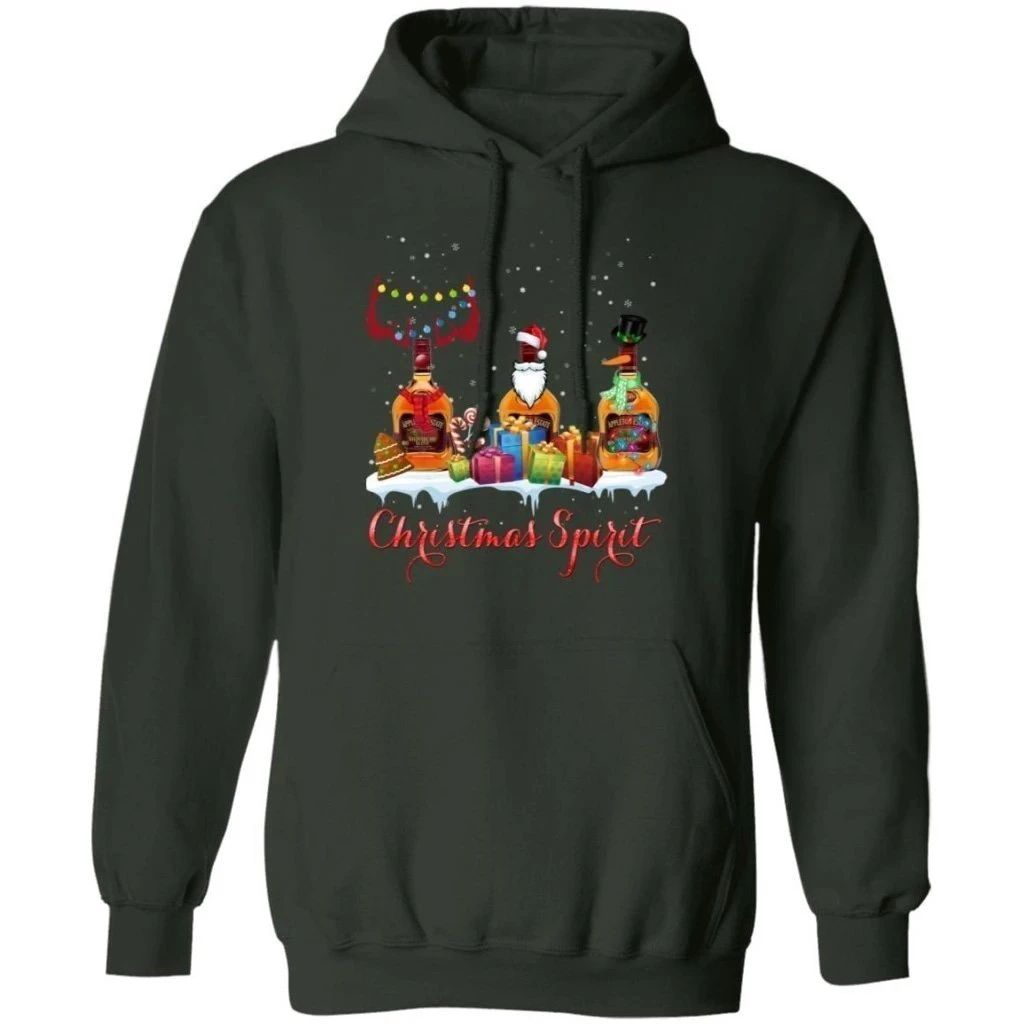 Appleton Reindeer Christmas Spirit Rum Hoodie Funny Xmas Gift