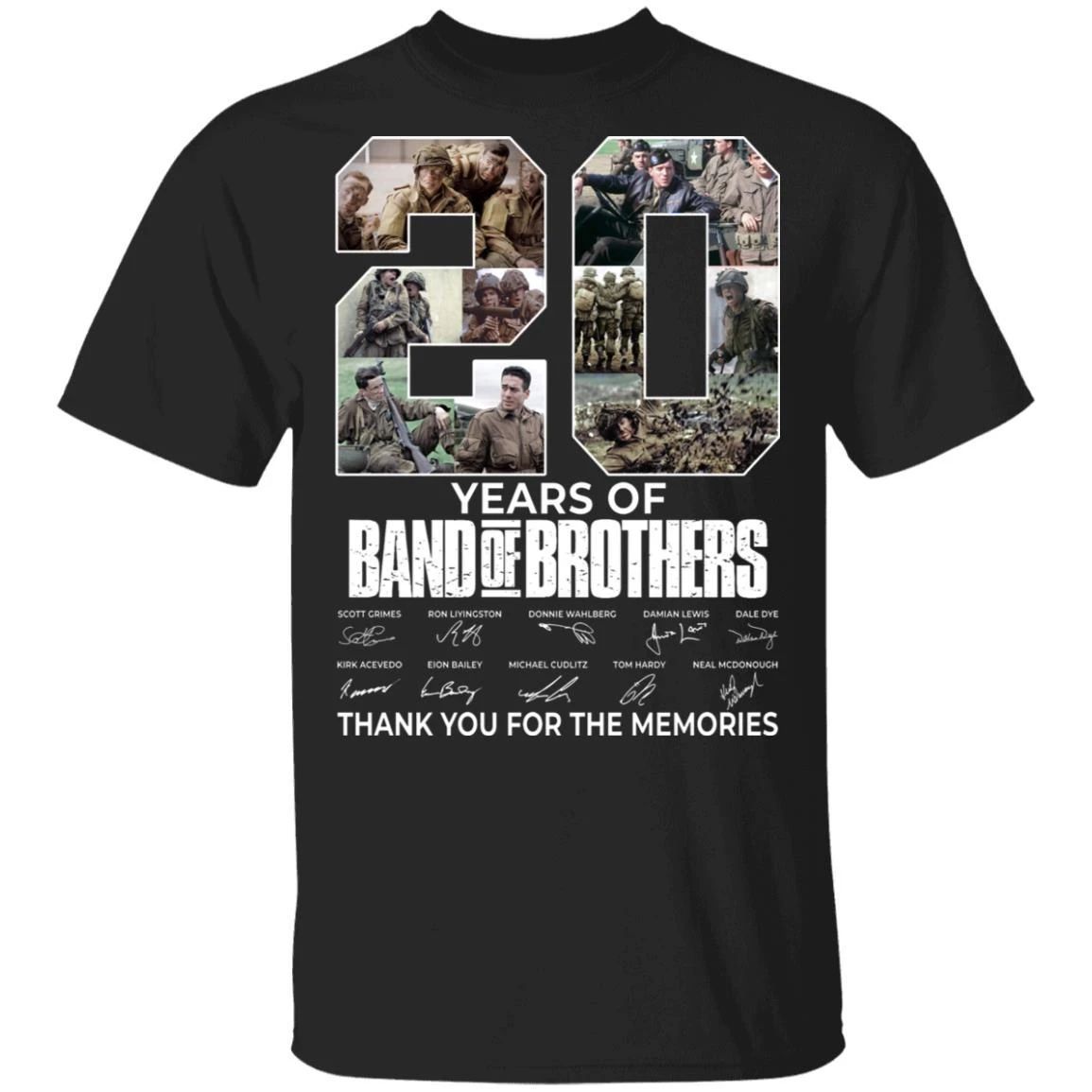 Band Of Brothers 20 Years Anniversary 2001 – 2021 Tee