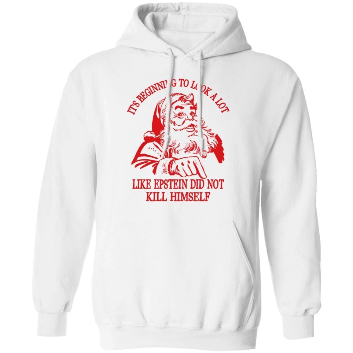 Christmas Hoodie It’s Beginning To Look A Lot Like Epstein Did Not Kill Himself Xmas Shirt