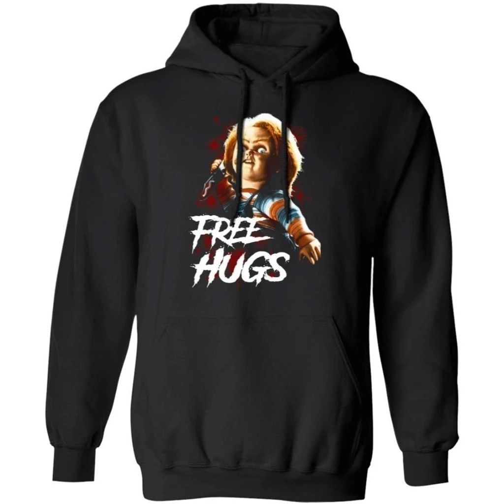 Chucky Free Hugs Halloween Hoodie Funny Halloween Gift