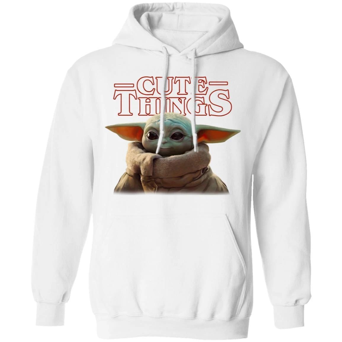 Cute Things Baby Yoda Hoodie Mixed Stranger Things Shirt Fan Gift