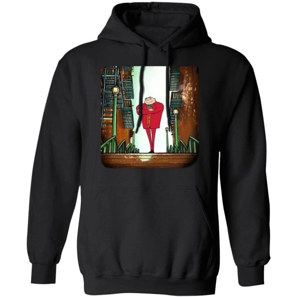 Despicable Me Gru Dancing In Joker Dancing Scene Hoodie Funny Gift