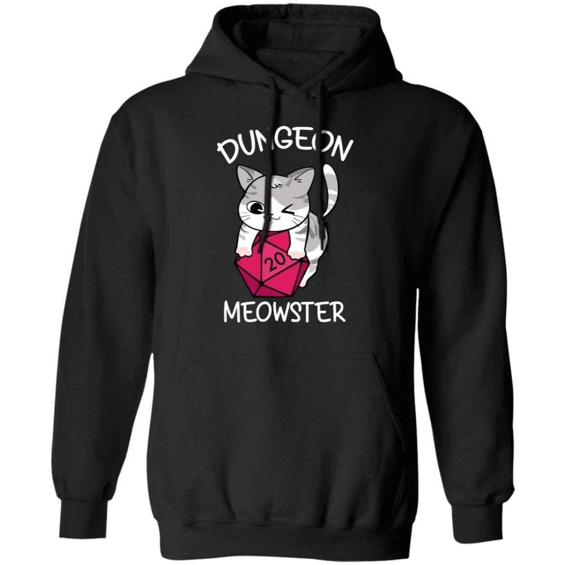 Dungeons & Dragons Hoodie Dungeon Meowster Hoodie Funny Gift