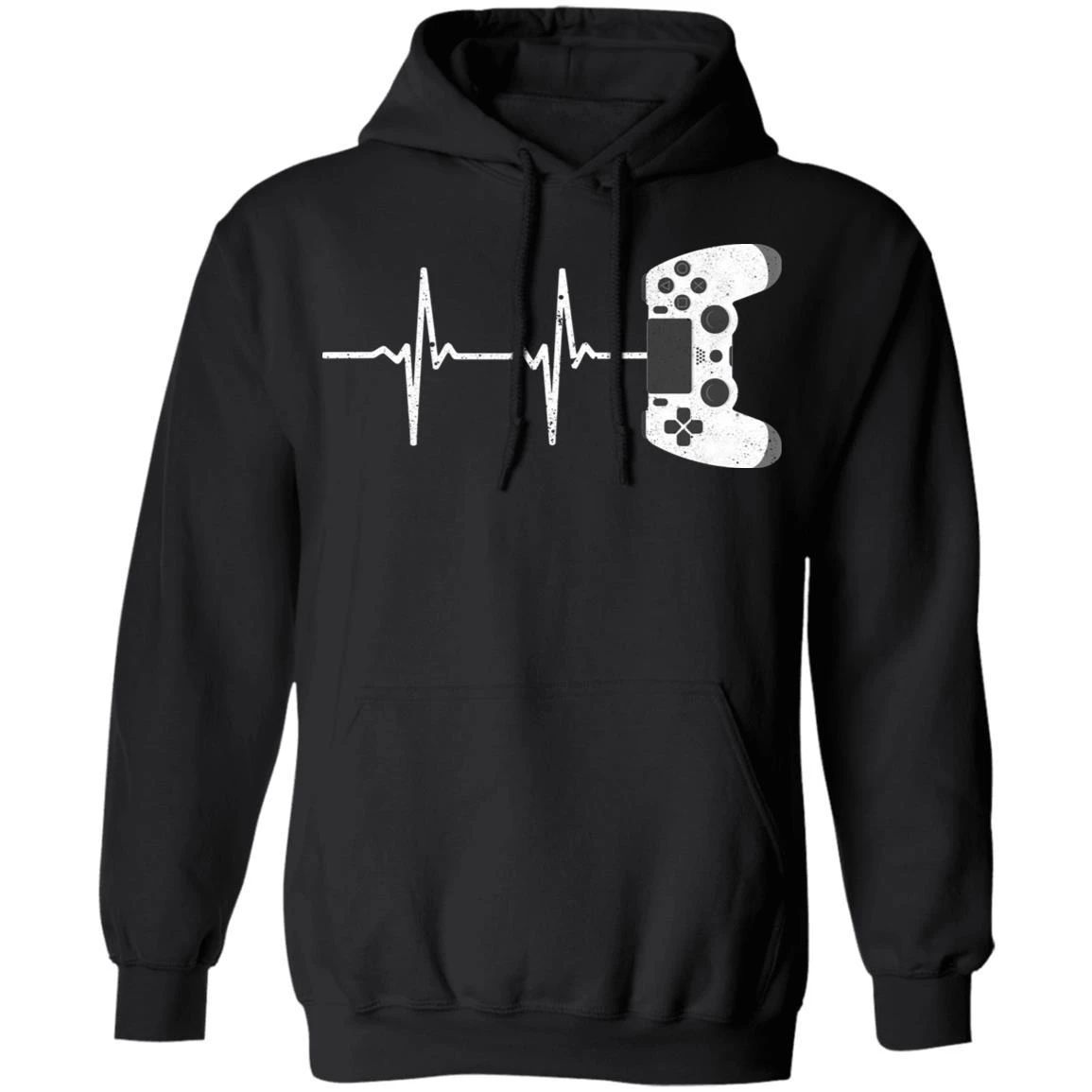 Gamer Playstation Heartbeat Hoodie Gift idea