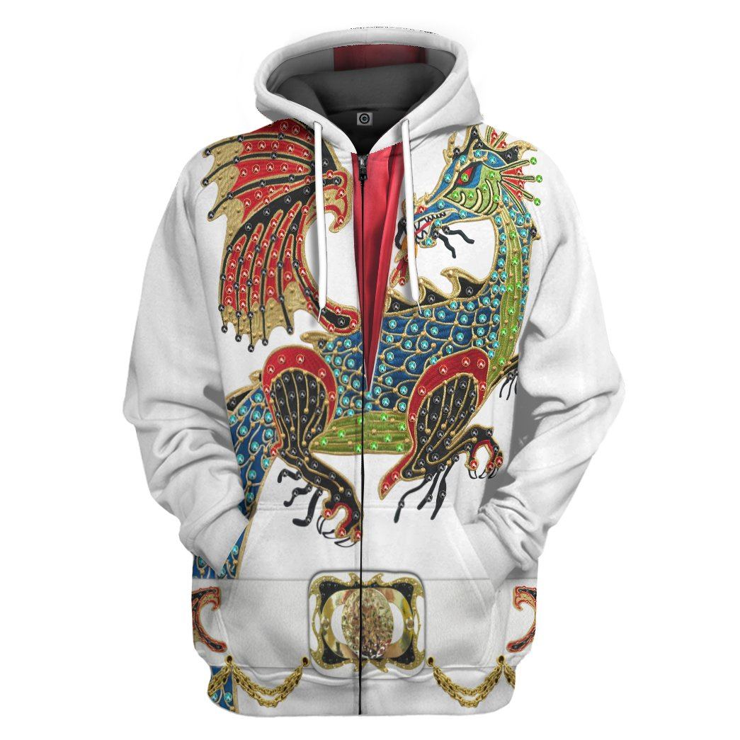 ELV PRL Dragon Jumpsuit All Over Print T-Shirt Hoodie Fan Gifts Idea