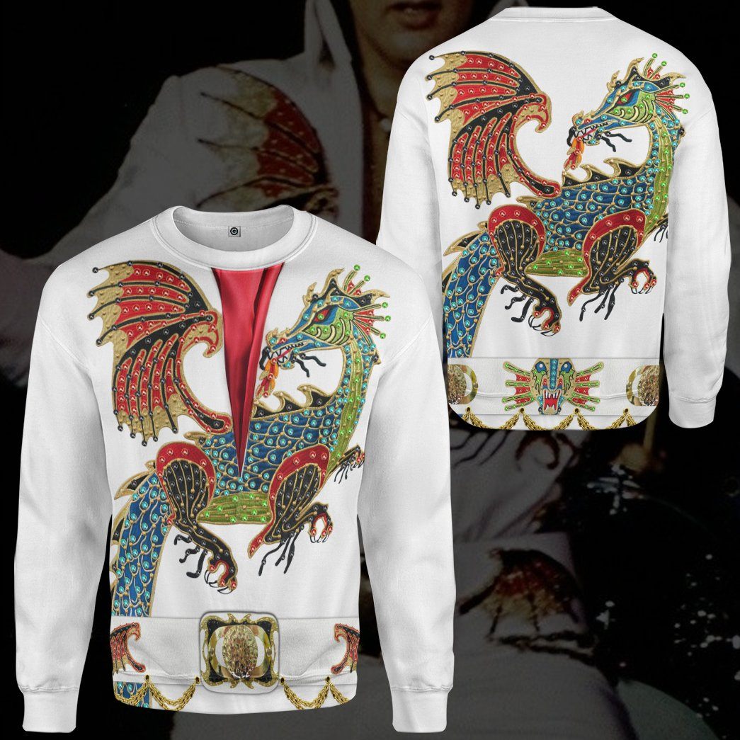 ELV PRL Dragon Jumpsuit All Over Print T-Shirt Hoodie Fan Gifts Idea 23