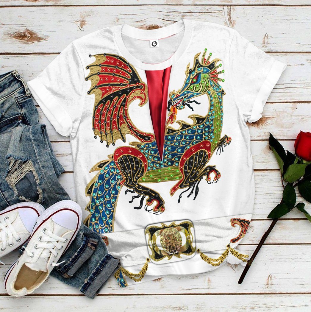 ELV PRL Dragon Jumpsuit All Over Print T-Shirt Hoodie Fan Gifts Idea