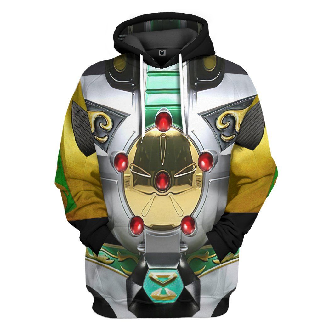 Mighty Morphin Power Rangers Dragonzord All Over Print T-Shirt Hoodie Fan Gifts Idea