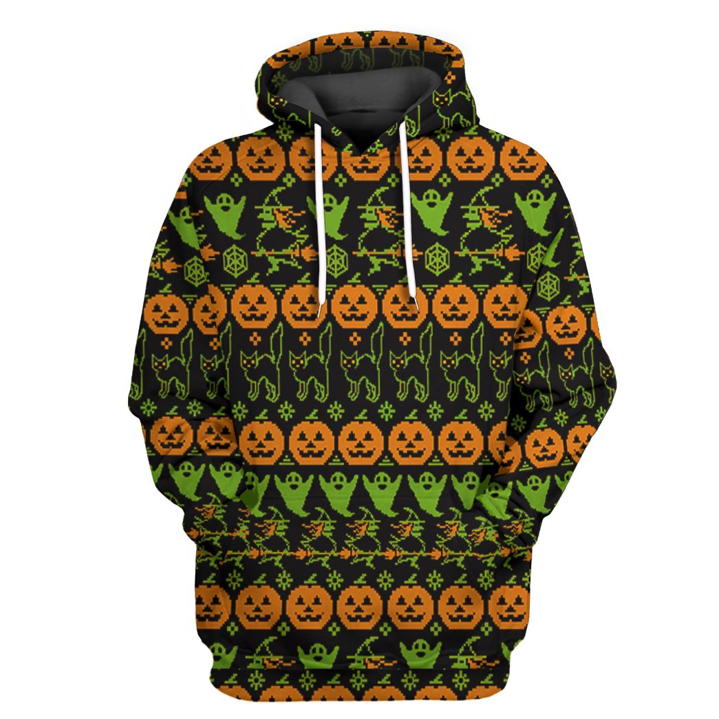 Ugly Halloween Tshirt Hoodie Apparel