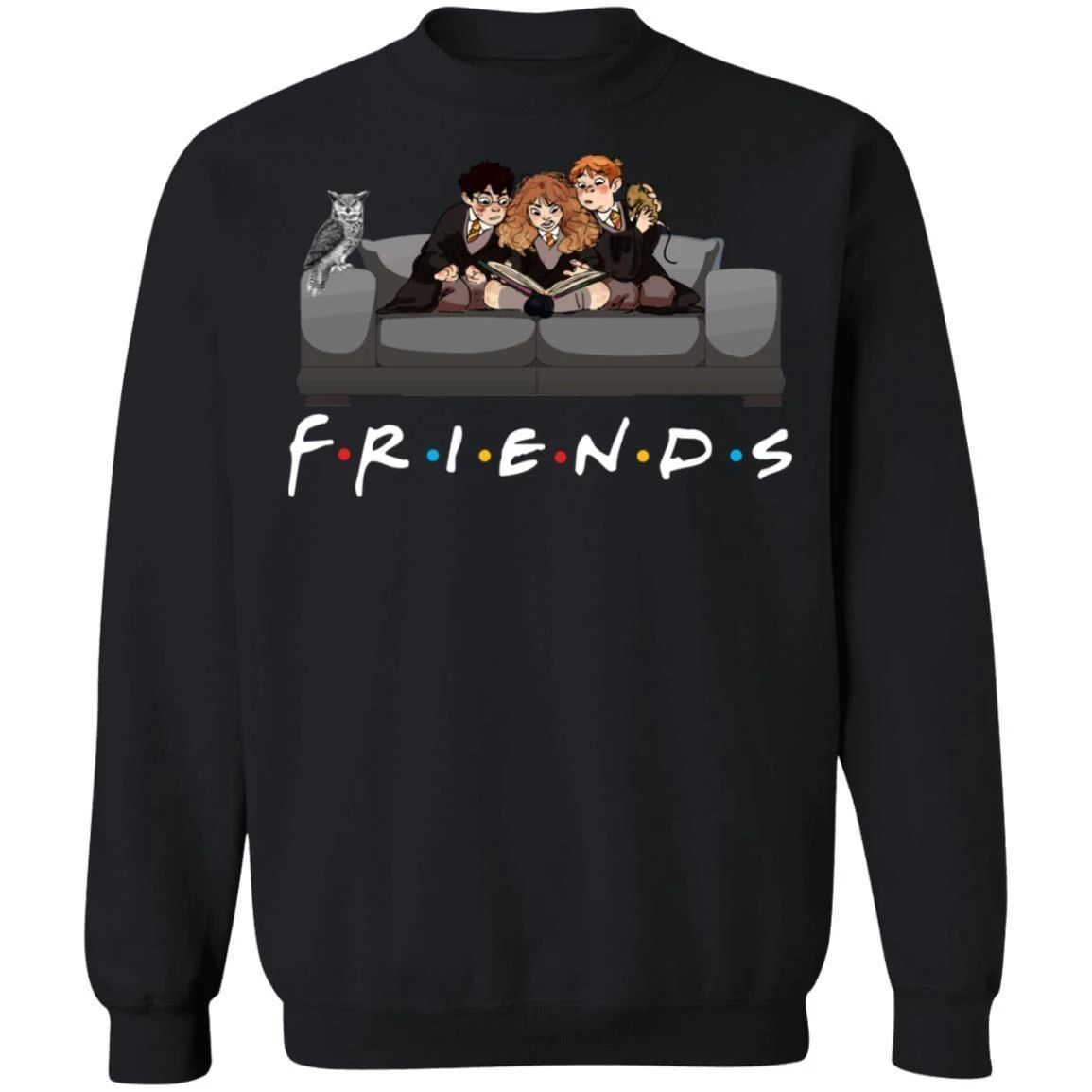 Harry Potter Friends Sweatshirt Funny Mashup Gift Idea For