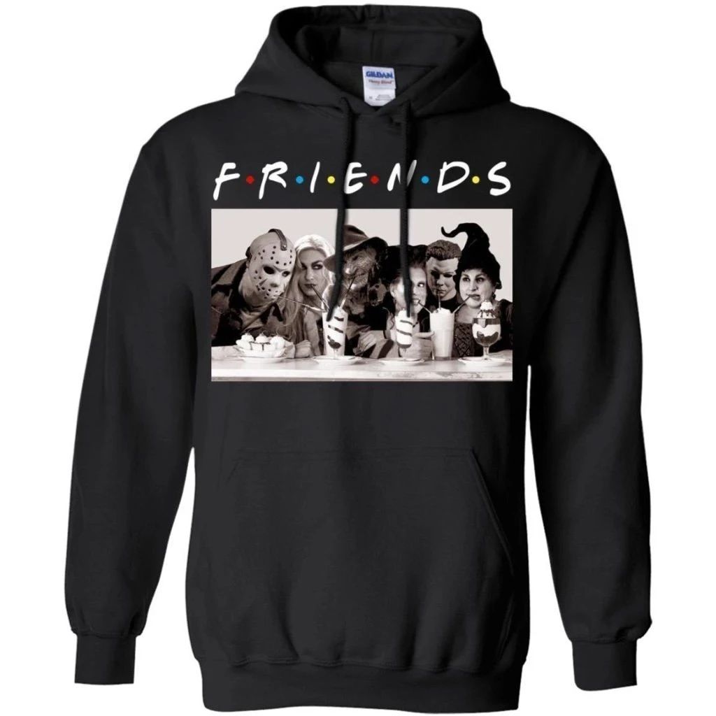 Hocus Pocus Horrors Characters Friends Hoodie Halloween