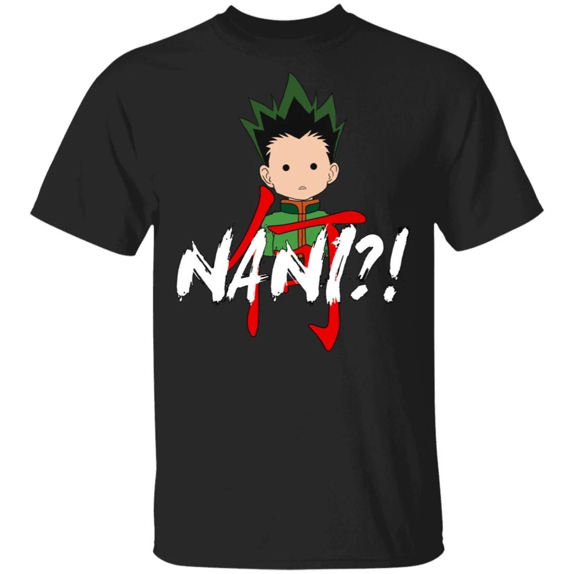 Hunter X Hunter Gon Freecss Nani Shirt Funny Anime Character Tee