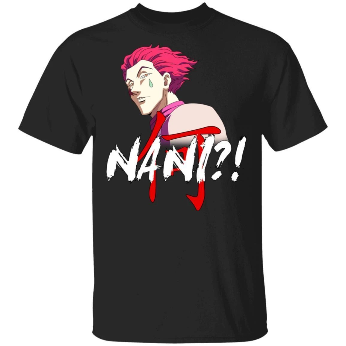 Hunter X Hunter Hisoka Nani Shirt Funny Anime Character Tee