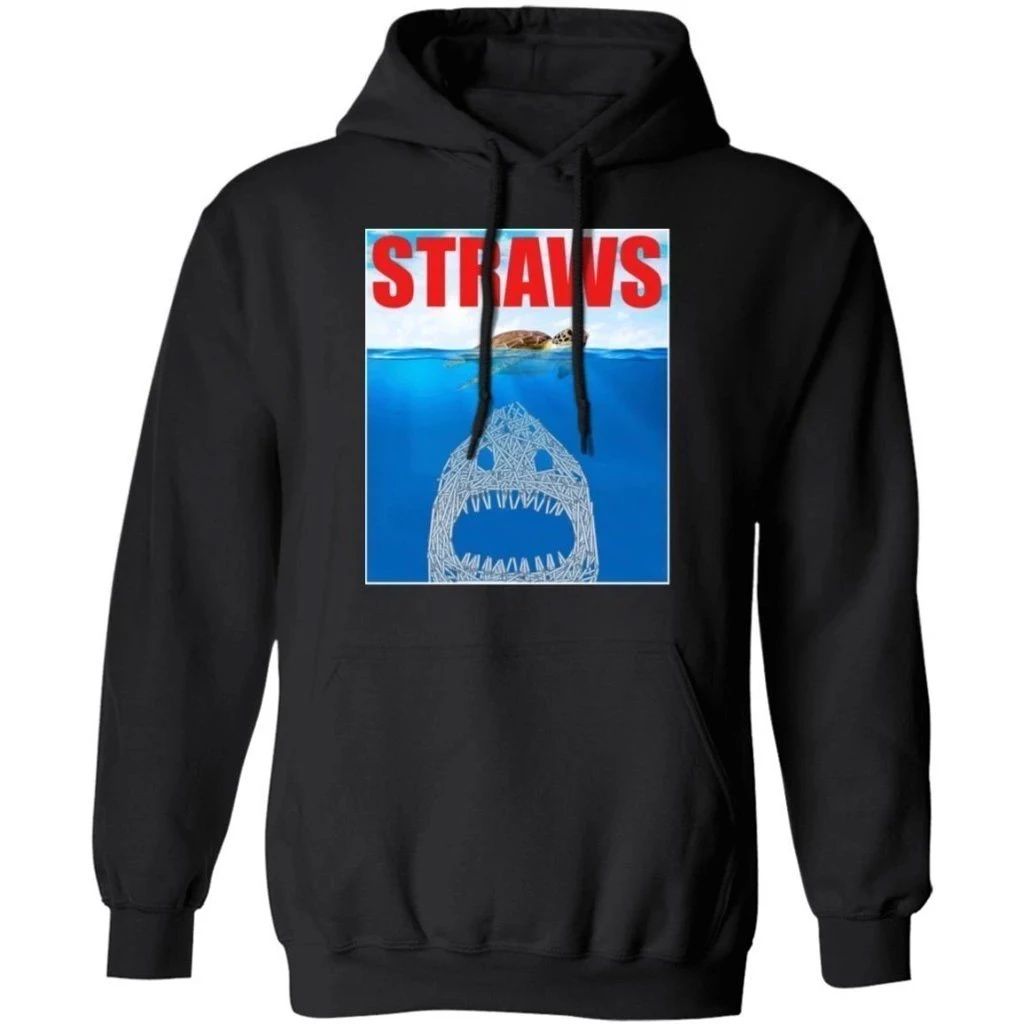 Jaw Straws Save The Sea Turtles Save The Earth Hoodie Nice Gift