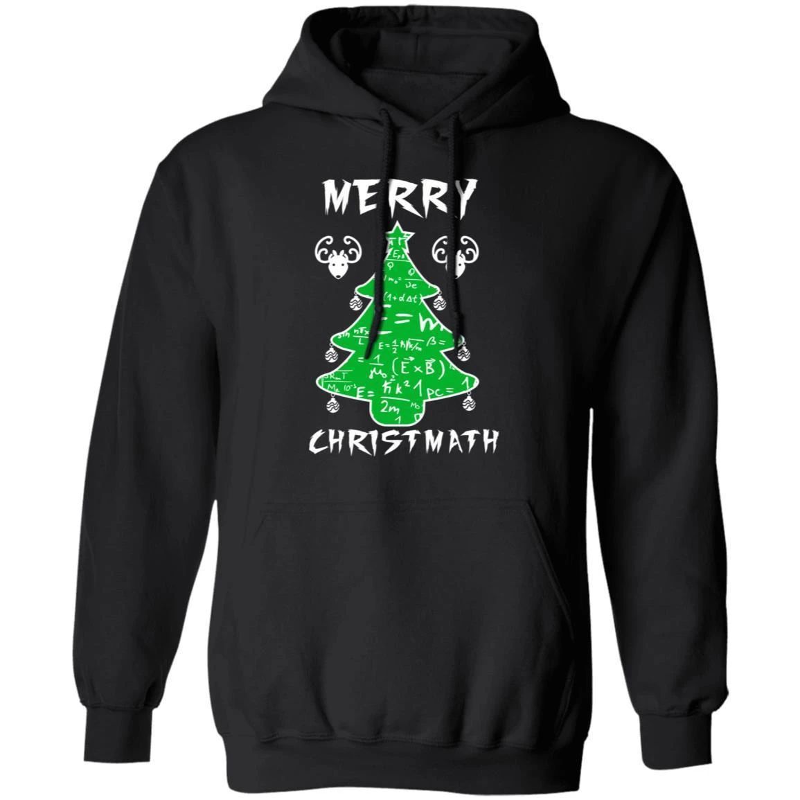 Merry Christmath Hoodie Christmas Mathematics Hoodie Math Xmas Hoodie