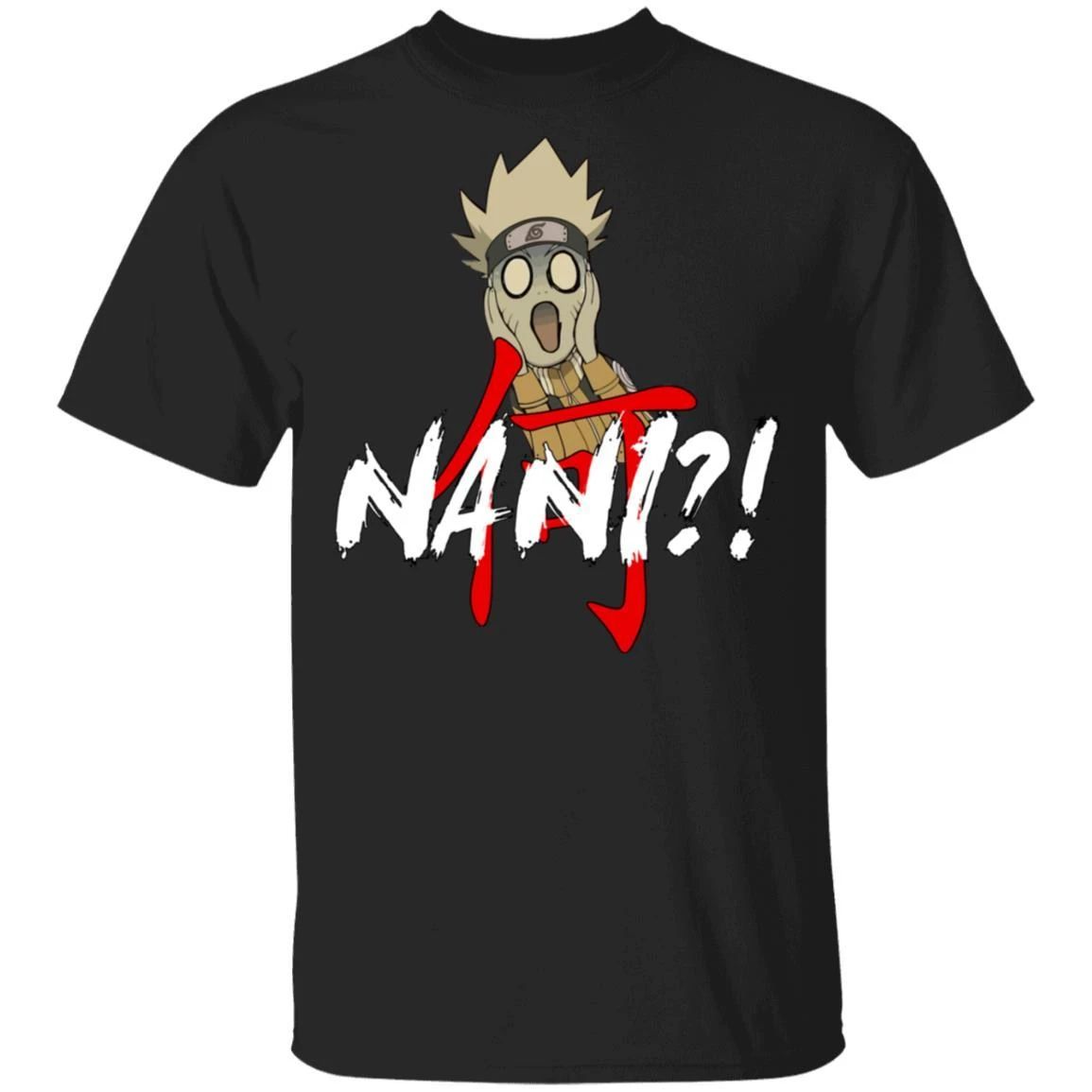 Naruto Uzumaki Nani Shirt Funny Anime Character Tee