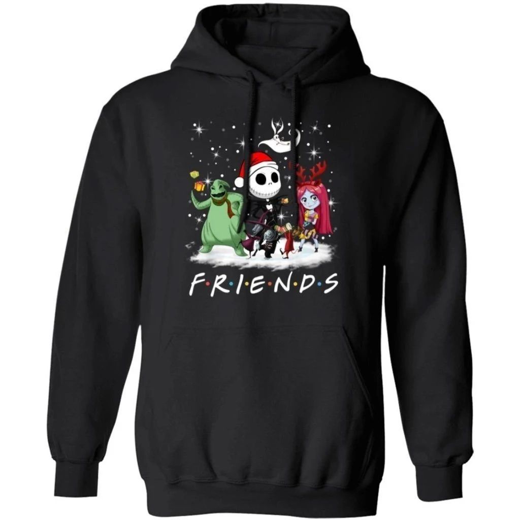 Nightmare Before Christmas Characters FRIENDS Hoodie Nice Gift