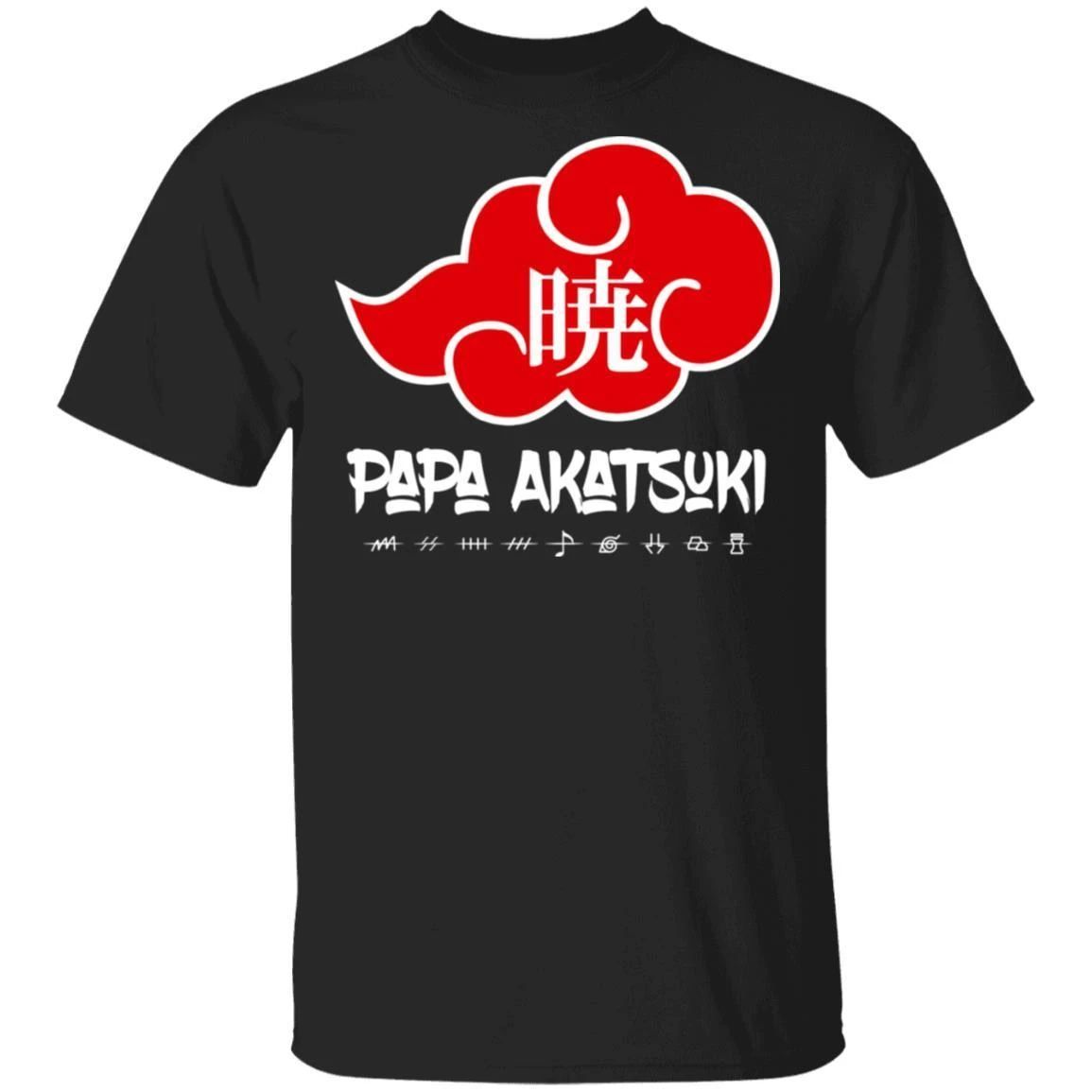 Papa Akatsuki Shirt Naruto Family Tee