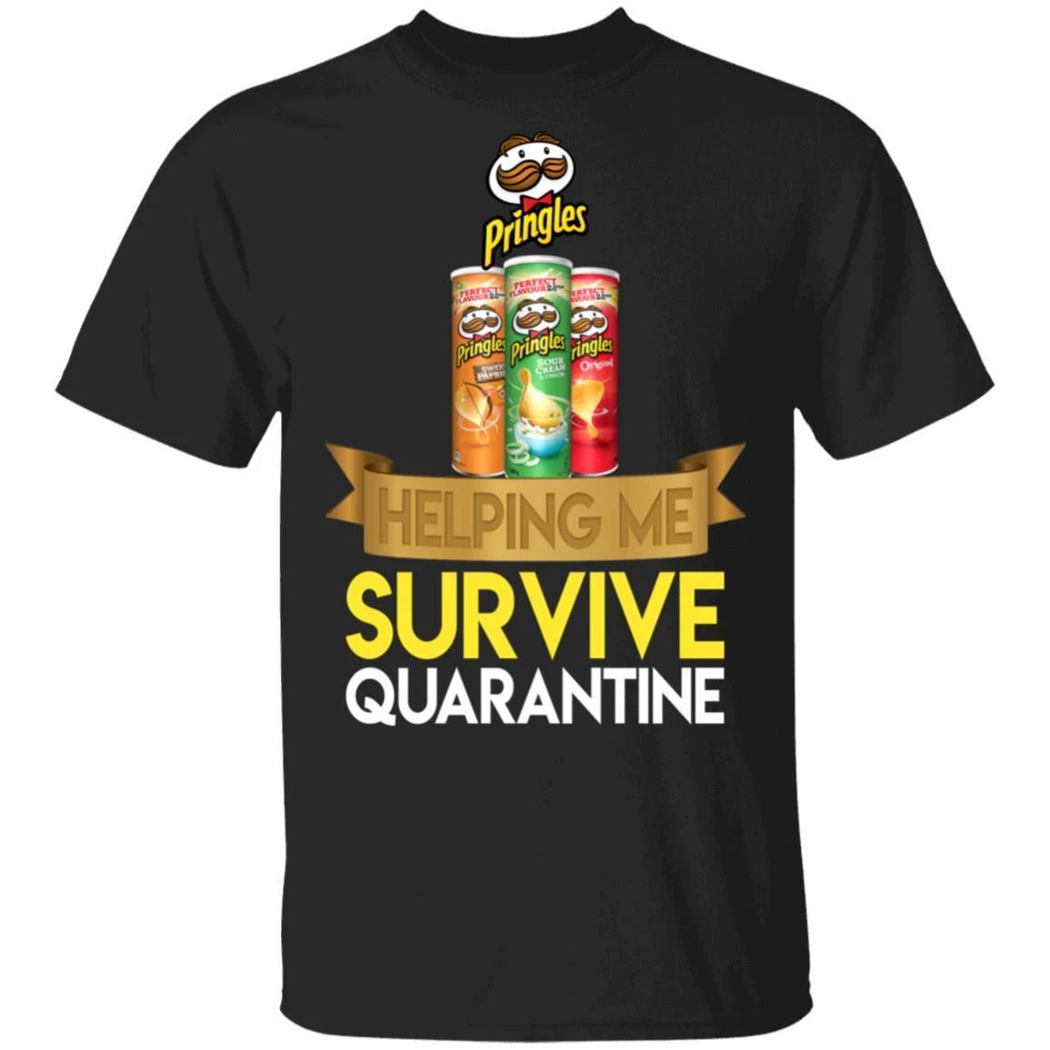 Pringles Helping Me Survive Quarantine T-shirt
