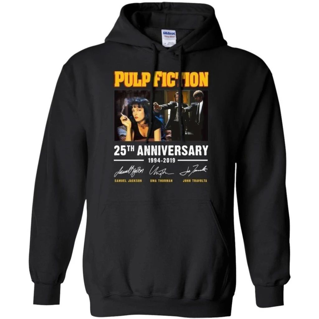 Pulp Fiction 25 Years Anniversary Hoodie Fan Gift Idea