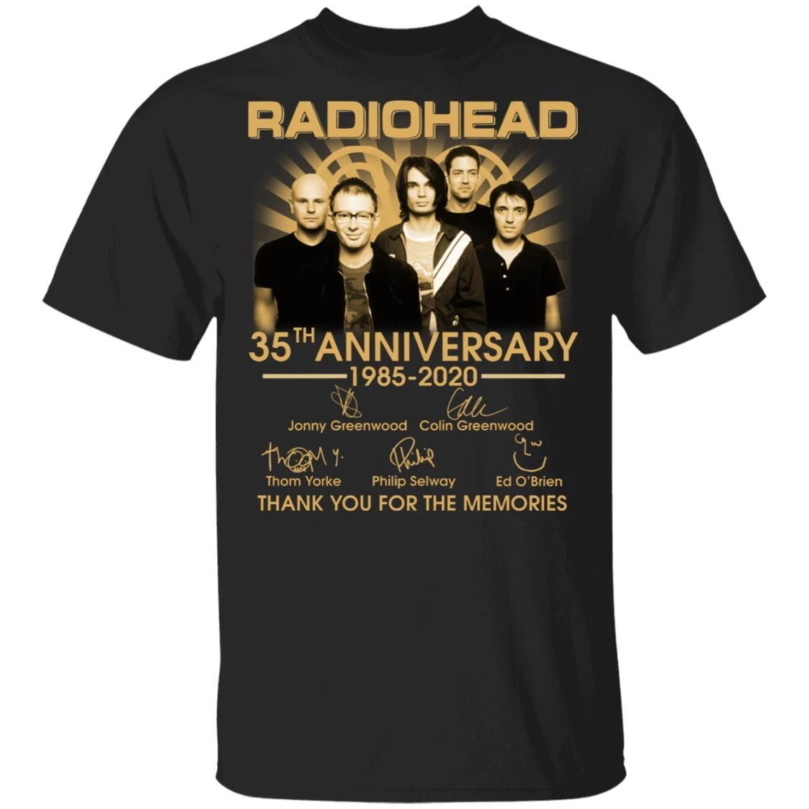 Radiohead Shirt Radiohead 35th Anniversary T-shirt Cool Gift For Fans