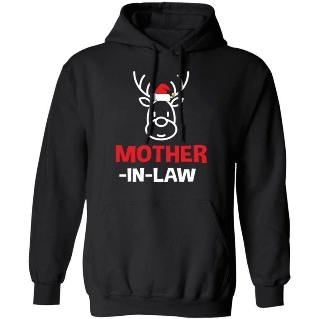 Reindeer Mother In Law Hoodie Family Christmas Hoodie Xmas Hoodie