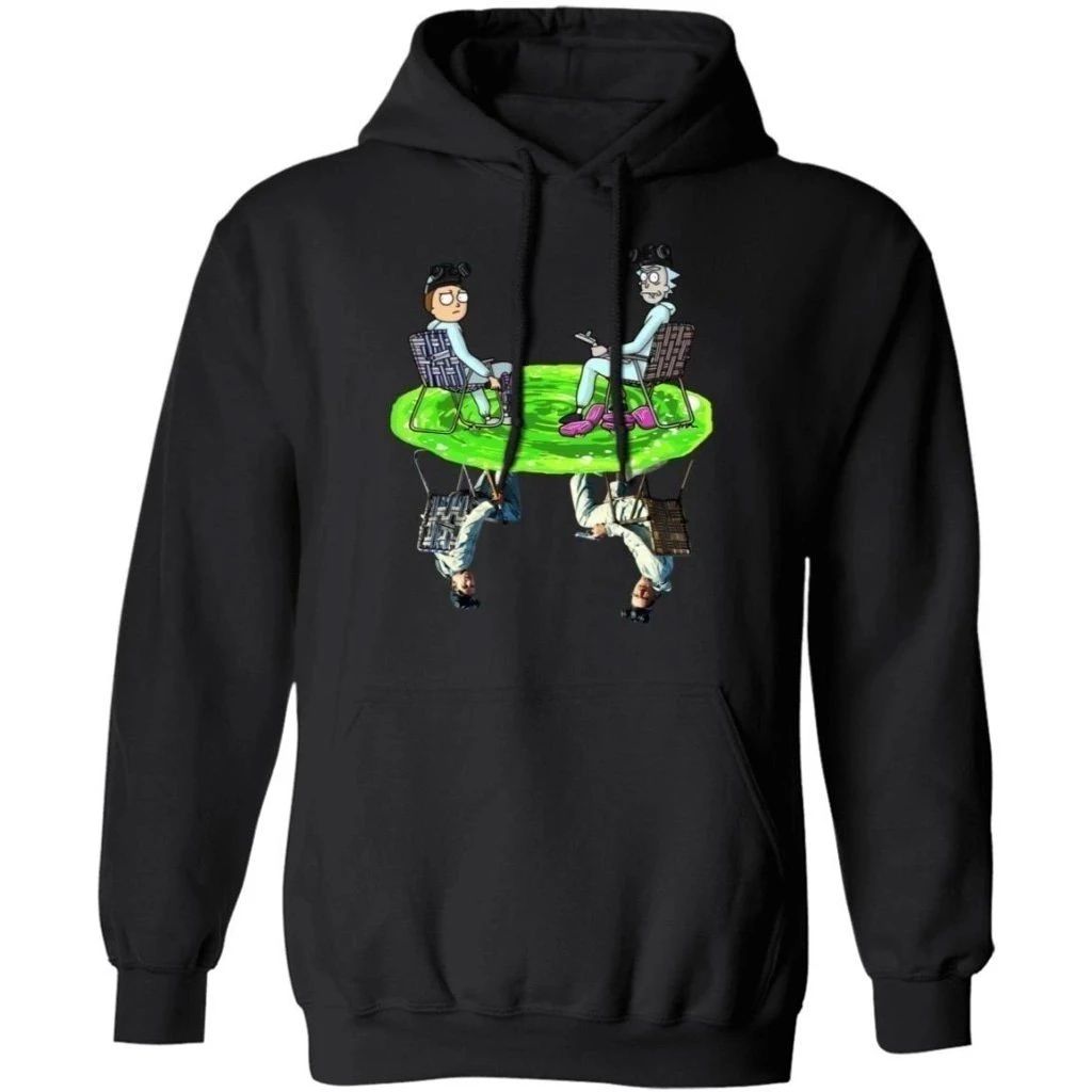 Rick And Morty The Breaking Bad Hoodie Rick And Morty Hoodie Funny Gift