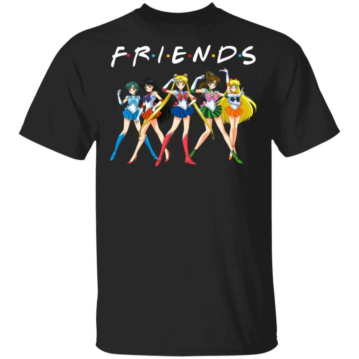 Sailor Moon FRIENDS T Shirt Sailor Moon Anime Tee