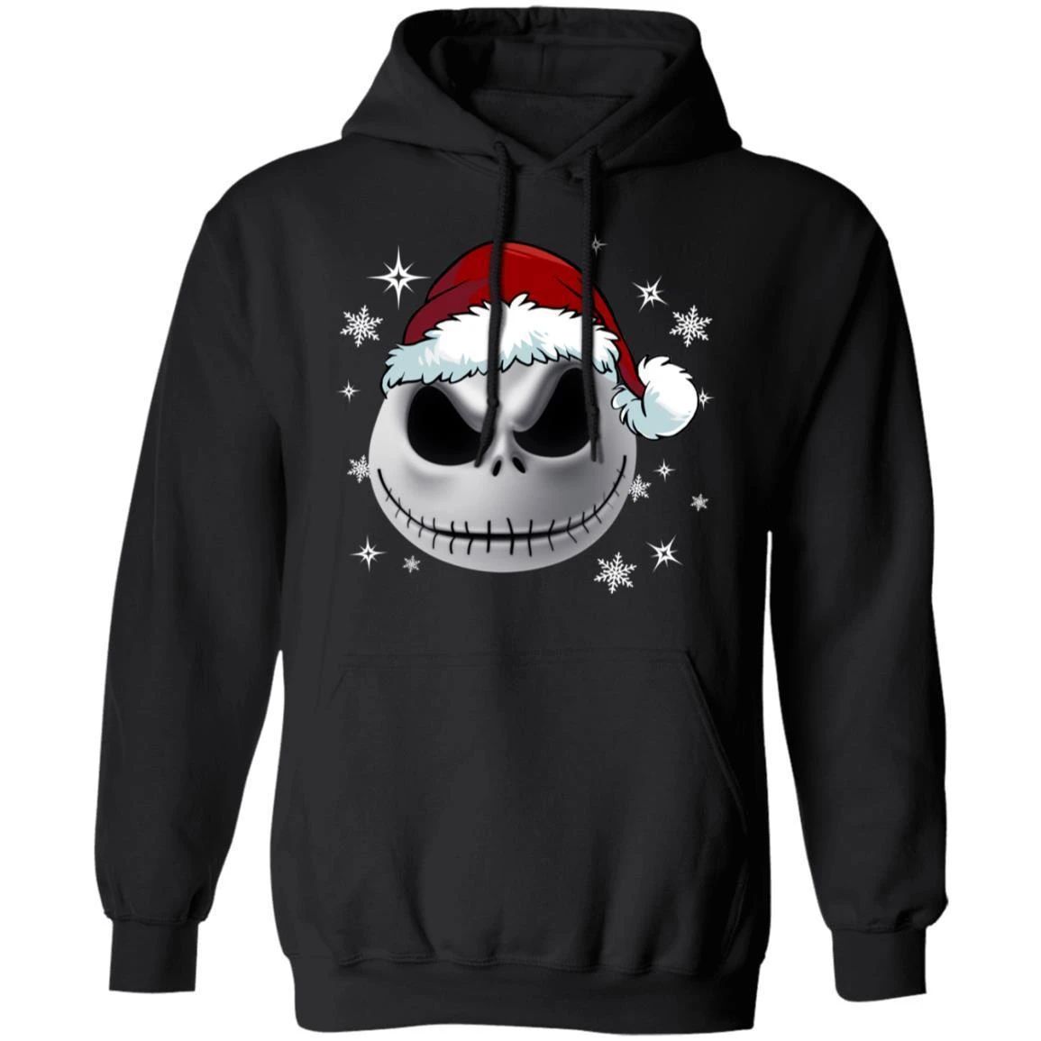 Santa Jack Skellington Hoodie Nightmare Before Christmas Hoodie Xmas Gift