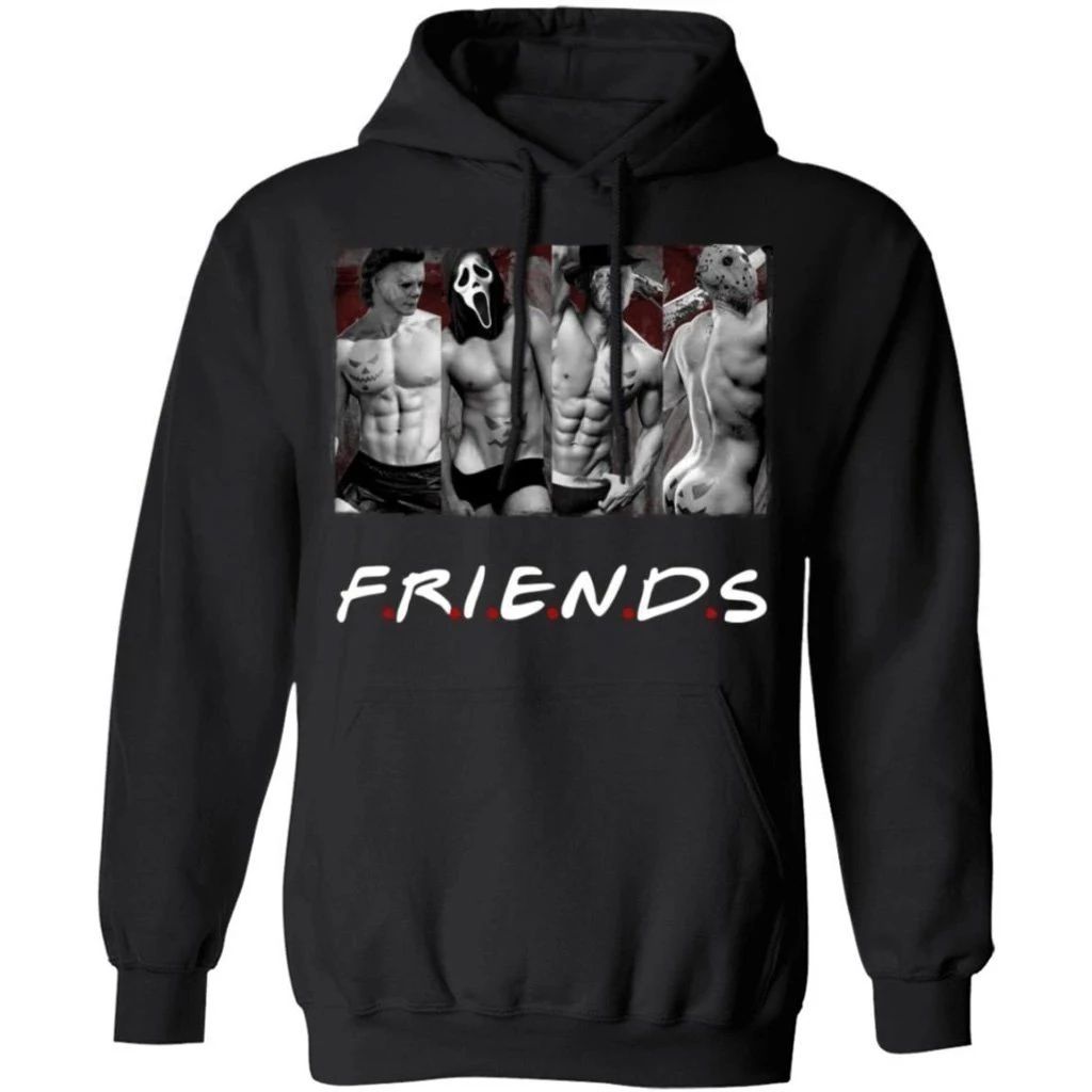 Sexy Killers Friends Michael Myers Ghostface Freddy Krueger Jason Voorhees Hoodie