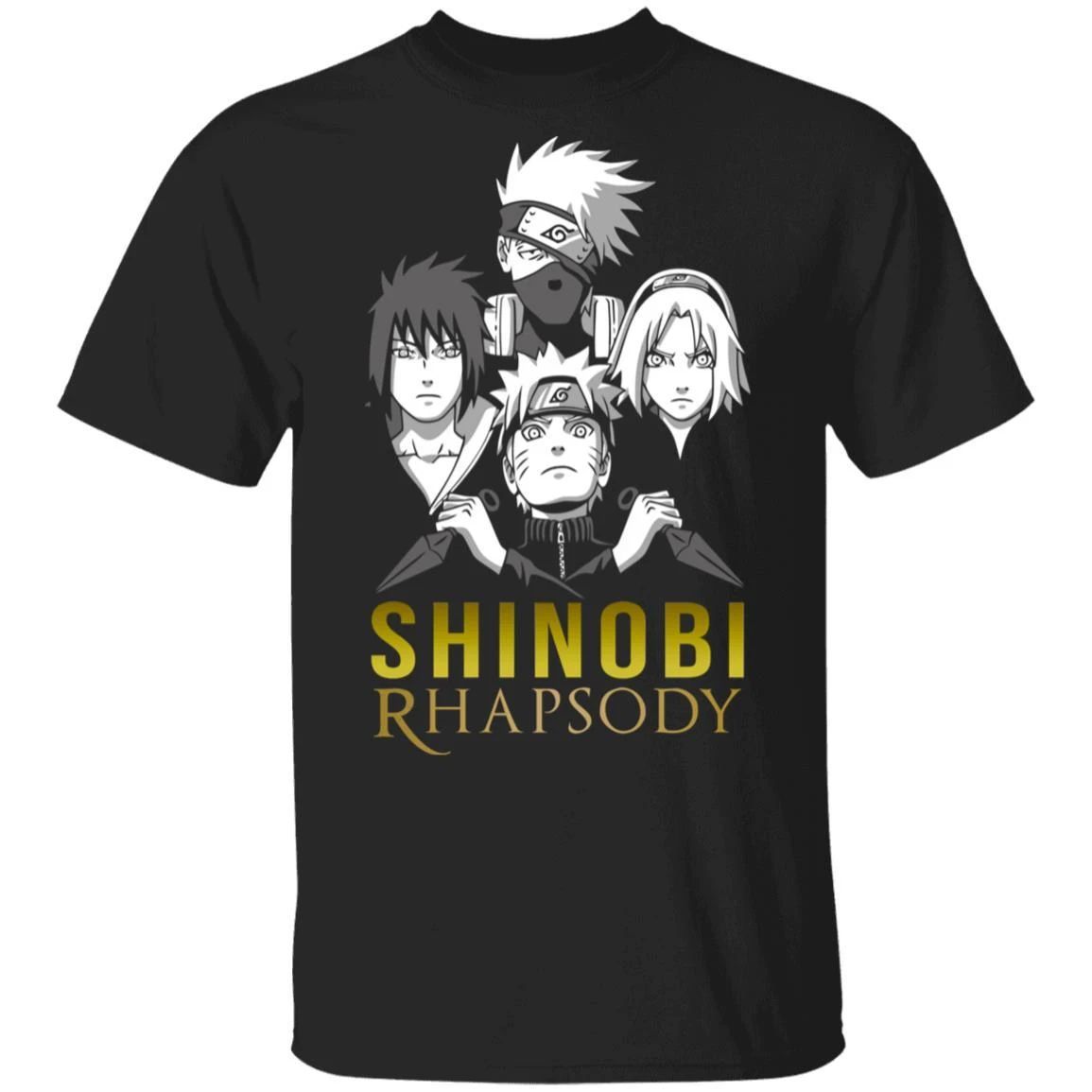 Shinobi Rhapsody Shirt Parody Anime Naruto Tee
